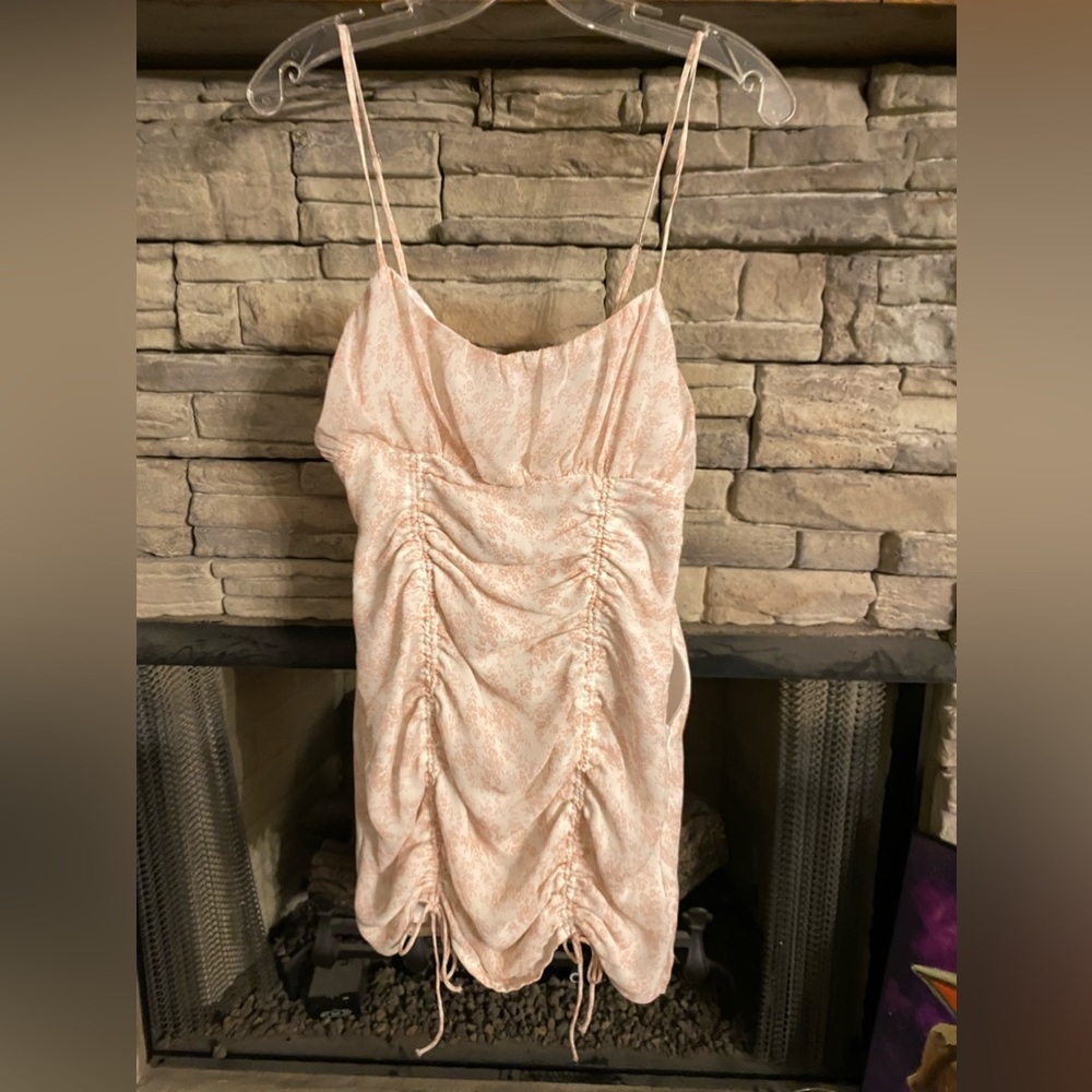 Polly -‎ babydoll dress - delicate pink floral
